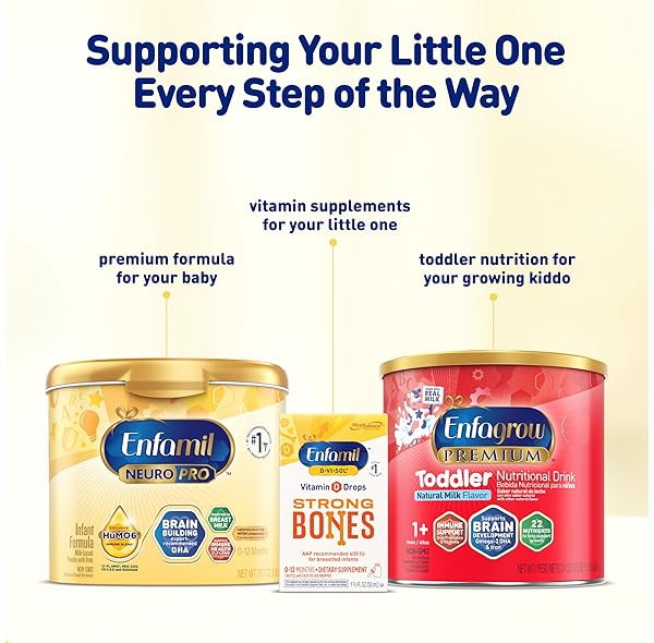 ENFAMIL NEUROPRO BABY FORMULA, BRAIN BUILDING DUO DHA & MFGM, EXCLUSIVE IMMUNE SUPPORTING HUMO6 BLEND, POWDER INFANT FORMULA, BABY MILK, 20.7 OZ