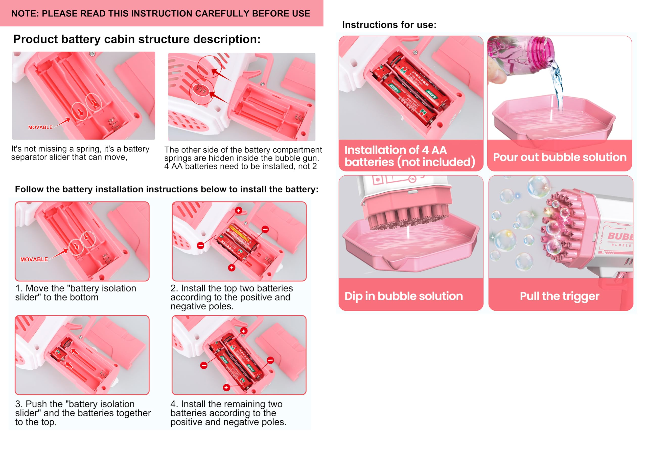 JONEG Toys for 3-8 Year Old Boys Girls: 2 Pack Bubble Machine for Kids with Bubble Solution, Gifts for 3 4 5 6 7 8 Years Old Boy Birthday Toy for Kid Toddlers Ages 4-6 Outdoor Wedding Bubbles Wands