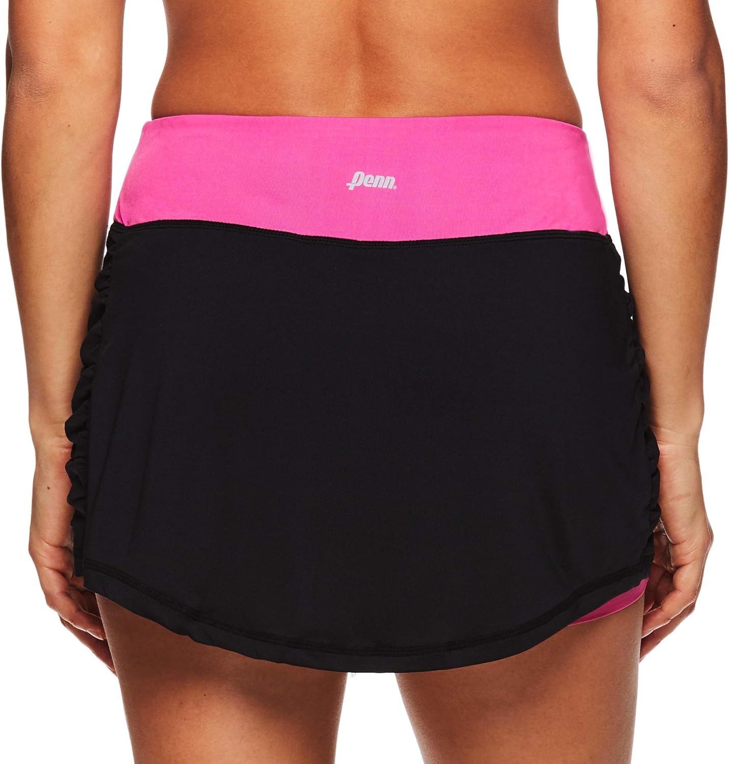 Penn Women's Solid Rocket Mesh Athletic Performance Tennis & Golf Skort - Rocket Black, X-Small: Clothing
