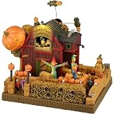 Lemax A-Maze-Ing Pumpkin Patch Animated Building, #45219 Halloween Display | Sinister Pumpkins Guard a Twisting Maze | Adaptor Included, Volume &amp; Power Switch | Spooky Town Village Display