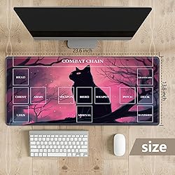 New Playmat with Zones for CCG MTG Trading Card