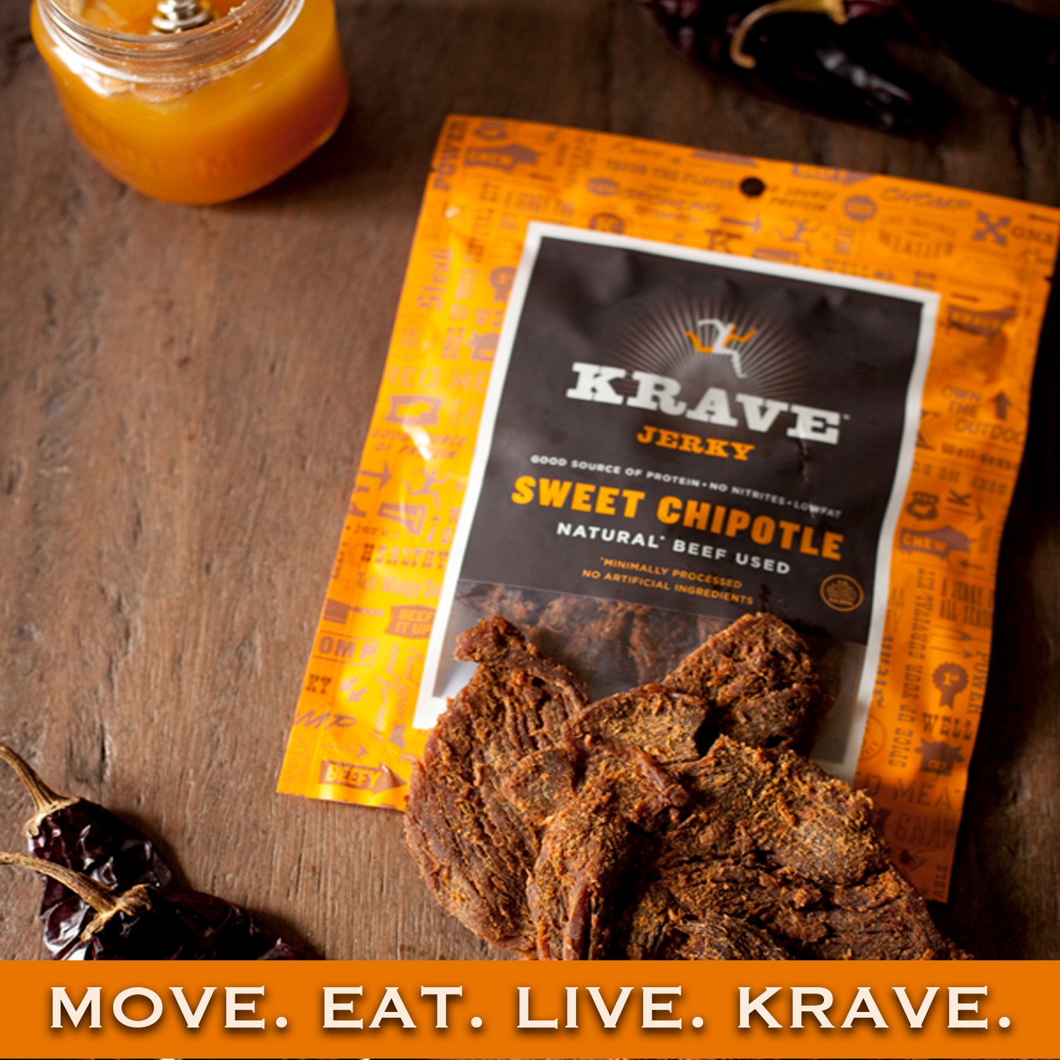 KRAVE Jerky Variety Pack (Beef Jerky, Pork Jerky) 8 Count on Galleon