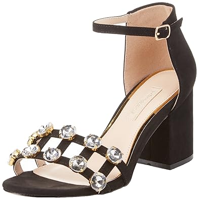 Primadonna Sandali Con Cinturino Alla Caviglia Donna Nero 38 Eu