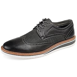 Vance Co. Men's Warrick Tru Comfort Foam Wingtip