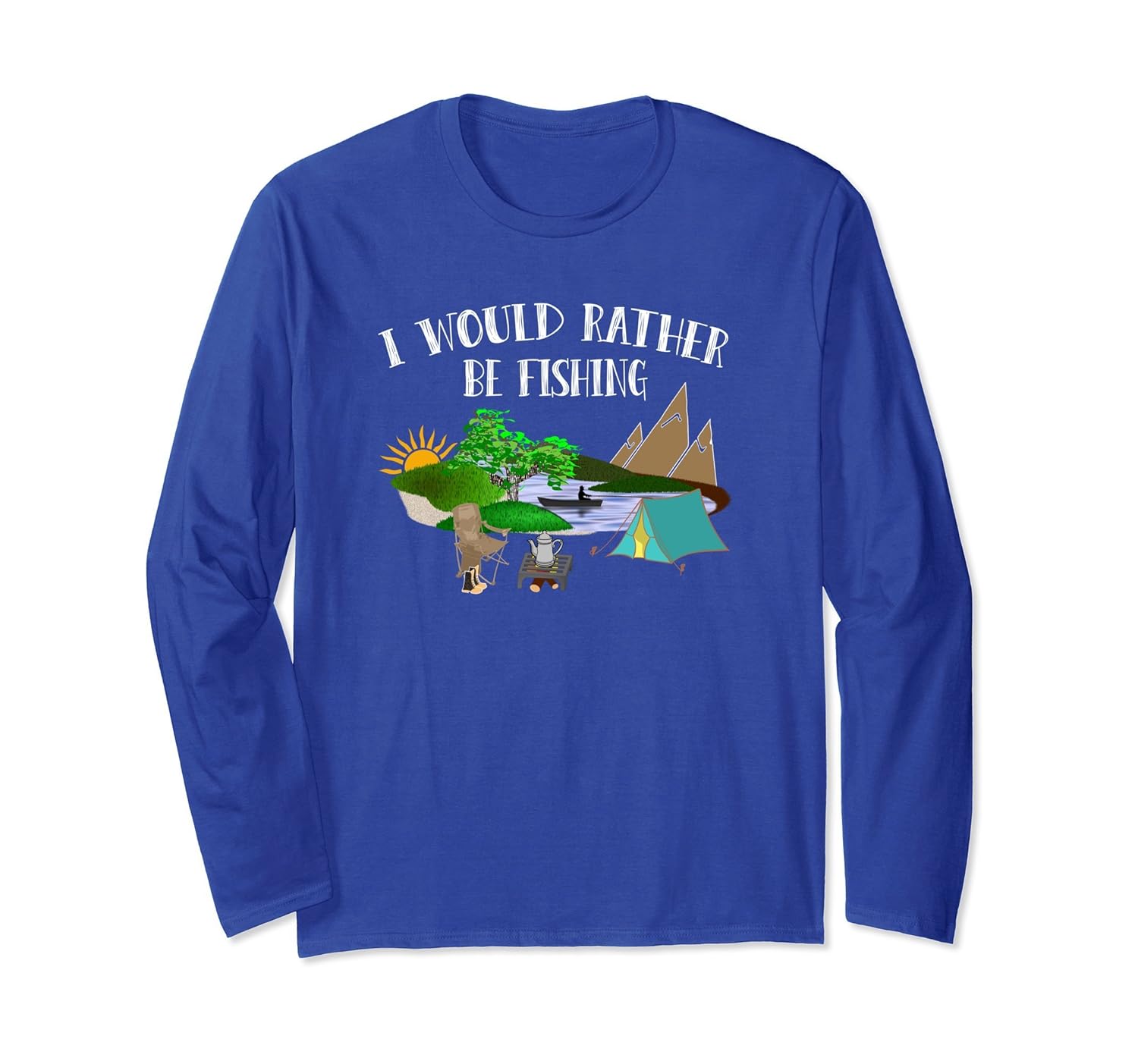 Fishing Shirts for Men I Would Rather Be Fishing- TPT