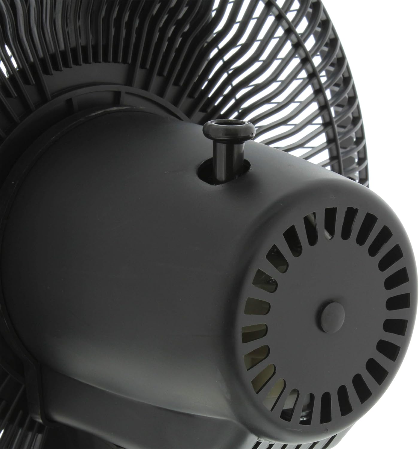 Comfort Zone Oscillating Table Fan | Portable, 3 Speed, Black Fan: Home & Kitchen