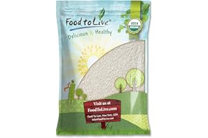 Organic White Rye Flour, 8 Pounds - Non-GMO, Unbleached, Light, Medium Protein, Vegan, Kosher, Finely Milled Berries, Great f