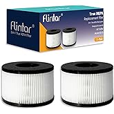 Flintar BS-03 Replacement Filter, Compatible with PARTU and SLEVOO BS-03 HEPA Air Purifier, 2-Pack