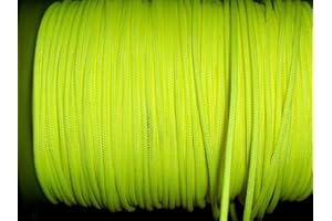 60X CUSTOM STRINGS Flo Yellow BCY #24 D Loop Rope Release Material 5'