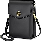 Peacocktion Small Crossbody Bags for Women Travel Cell Phone Bag Wallet Purses with Adjustable Strap Trendy