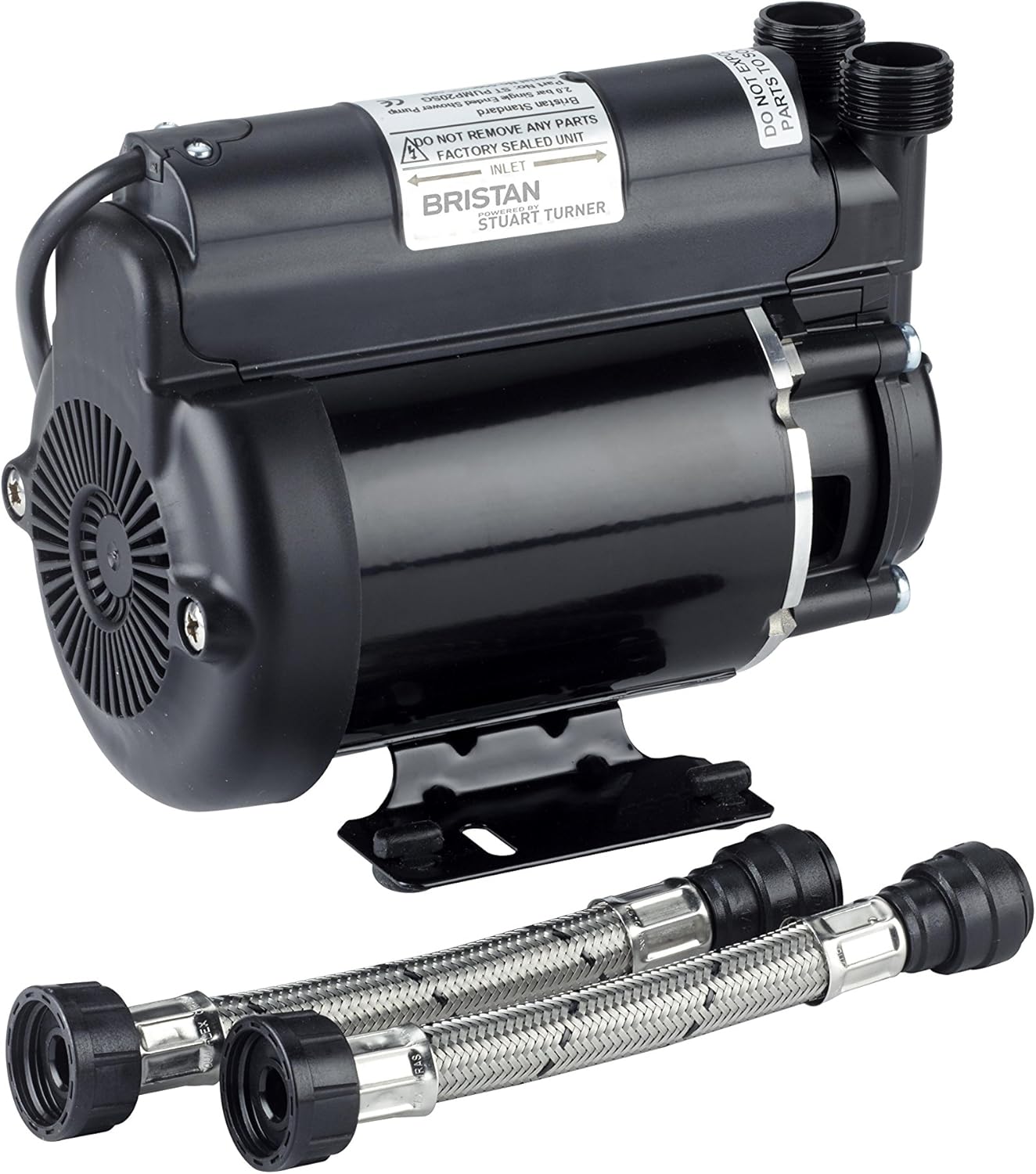 Bristan ST PUMP20SG 2 Bar Single Ended Shower Pump Amazon.co.uk DIY