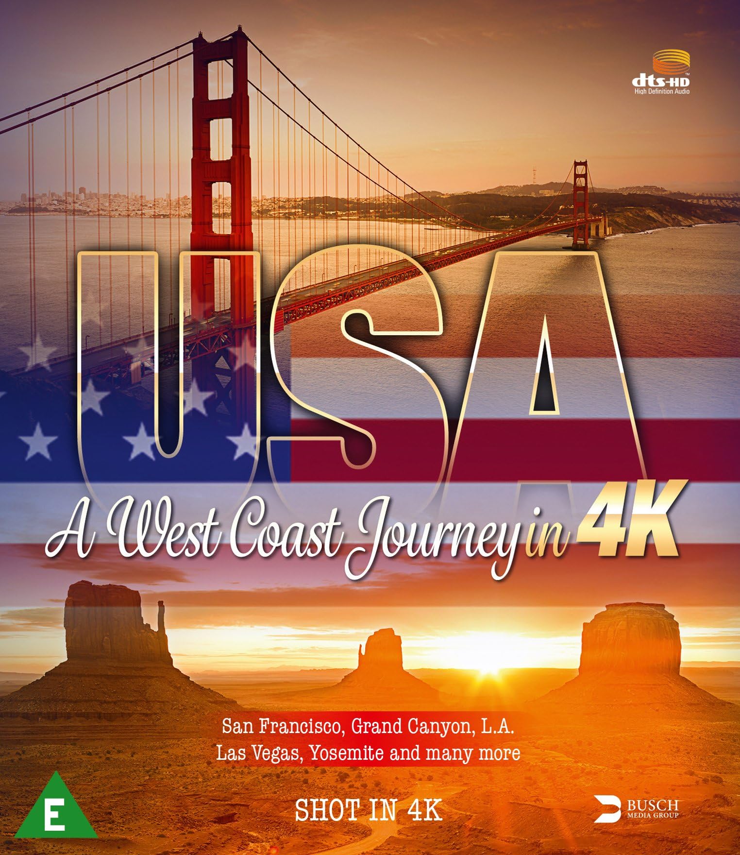 USA - A West Coast Journey in 4K [Ultimate Edition UHD] [Blu-ray]