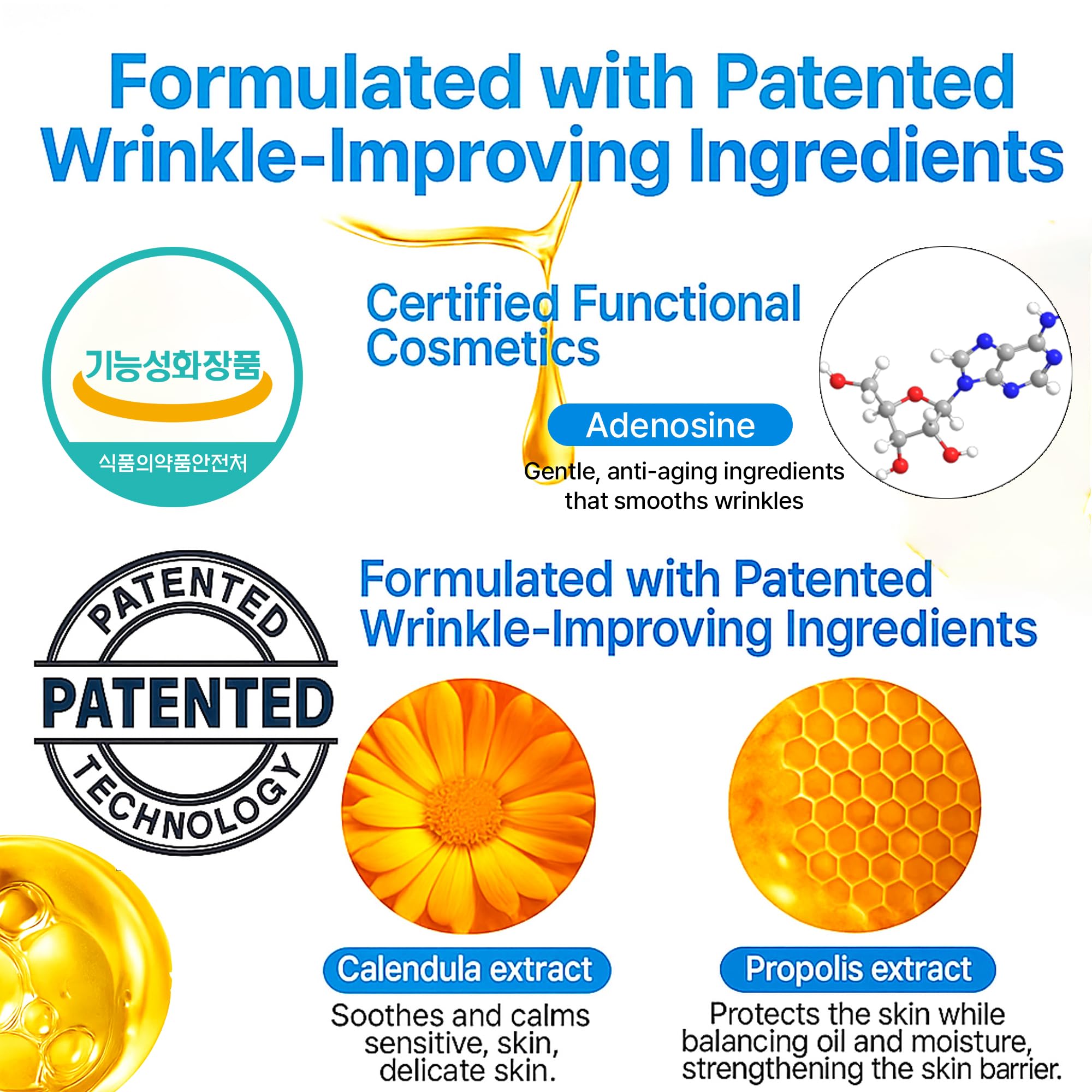 CLIONE PRIME Korean Skin Care Set For Women - Gift For Women Korean Anti Aging Skin Care Products Lifting, Firmness & Hydration Essence, Mask, Booster & Ampoule Set for Radiant Smooth Looking Skin