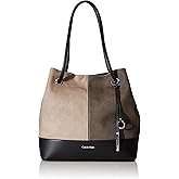 Calvin Klein Gabrianna Bubble Lamb North/South Key Item Tote