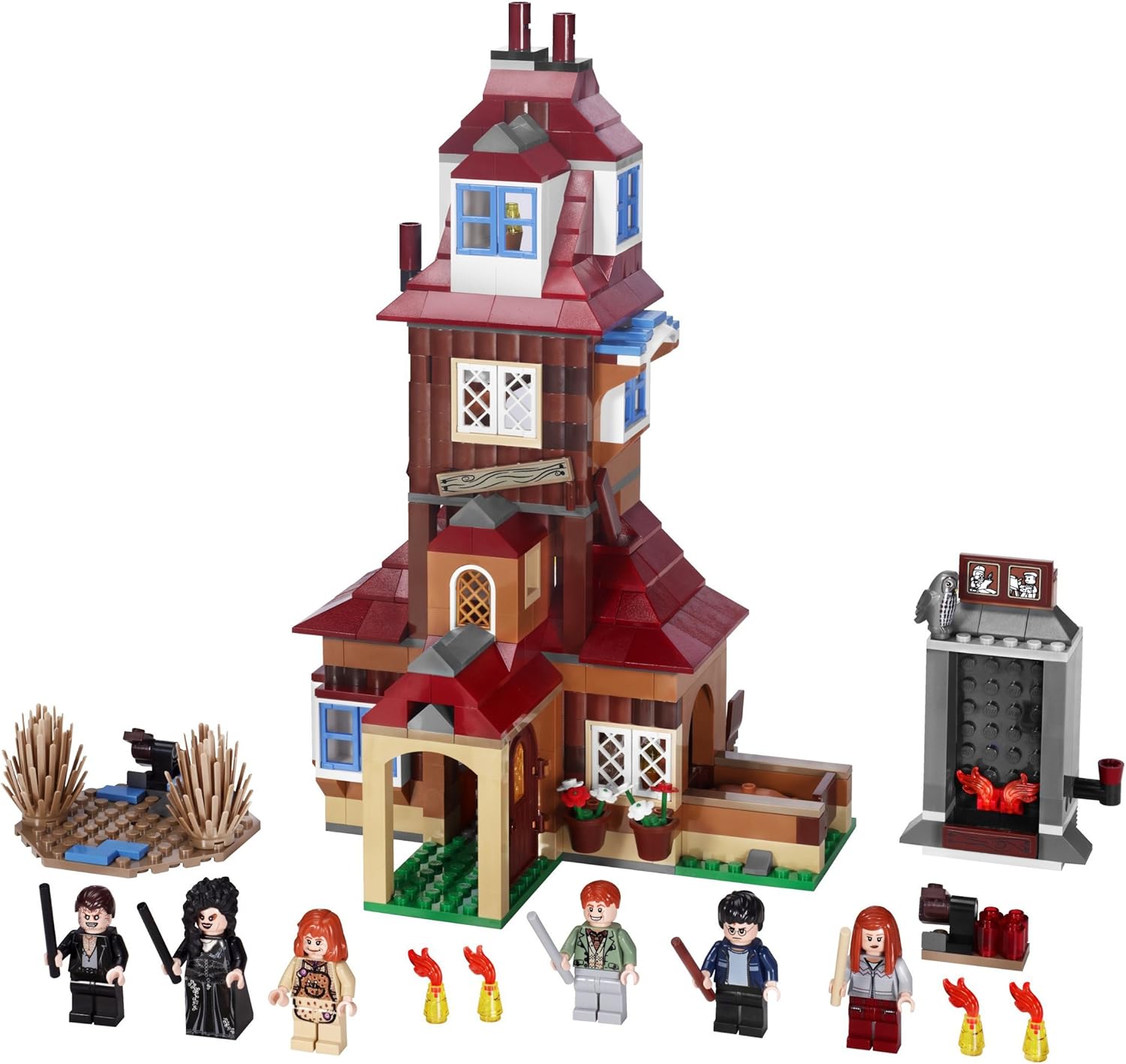lego harry potter ron's house
