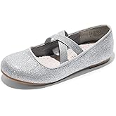 Dream Pairs Girls Ballerina Dress Shoes Mary Jane Flats