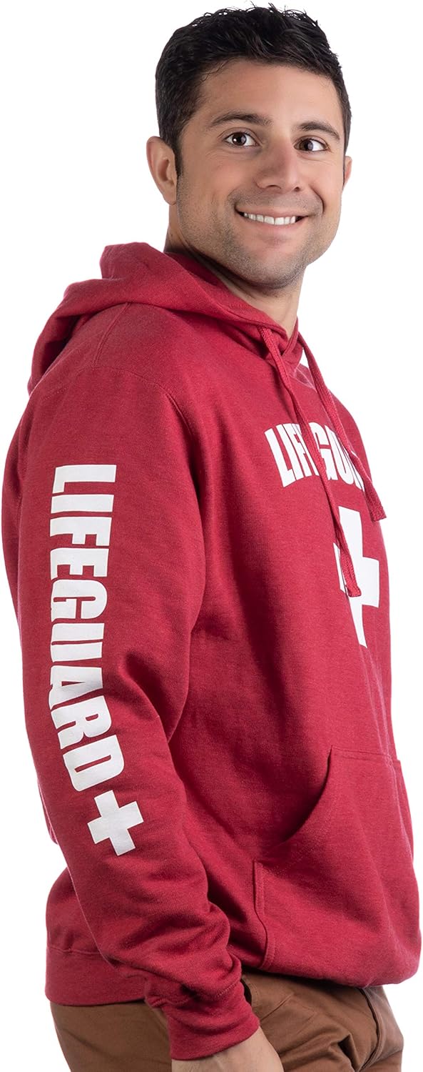 sudadera lifeguard roja