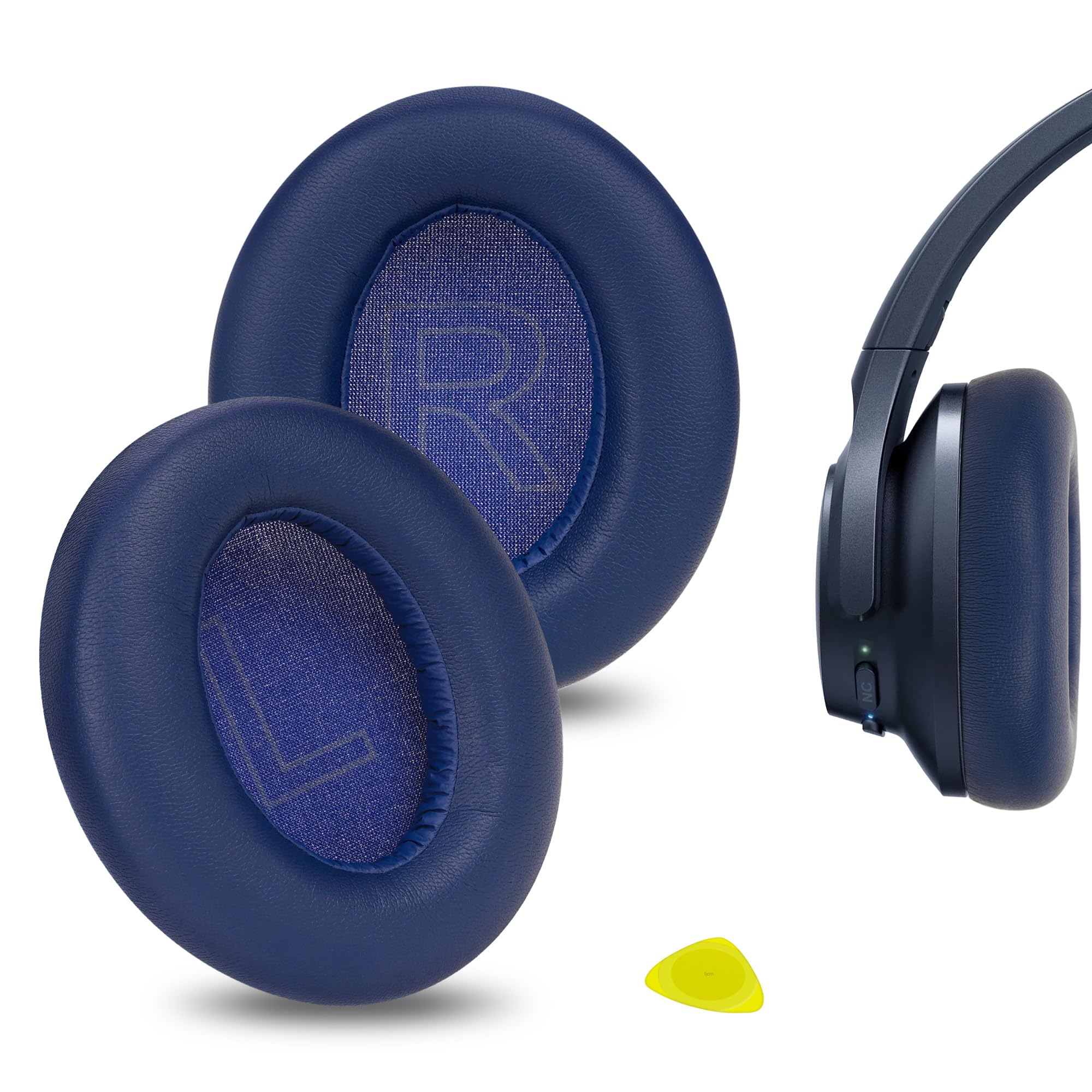 Geekria Replacement Ear Pads Compatible with Anker Soundcore Life Q20, Q20+, Q20i, Life 2 (Not Fit for Life 2 Neo) Headphones Ear Cushions, Repair Parts (Blue) — image 1