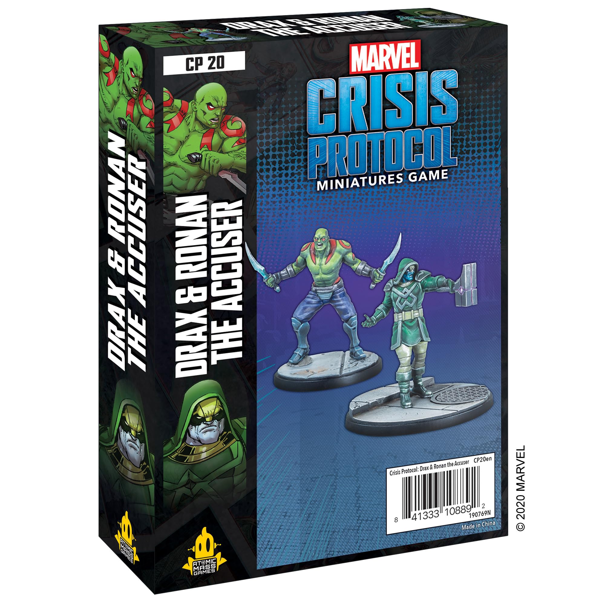 Atomic Mass Games - Marvel Crisis Protocol: Character Pack: Drax and Ronan the Accuser - Miniature Game — image 1