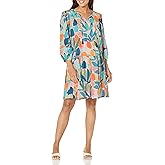 NIC+ZOE Womens Citrus Grove Dress