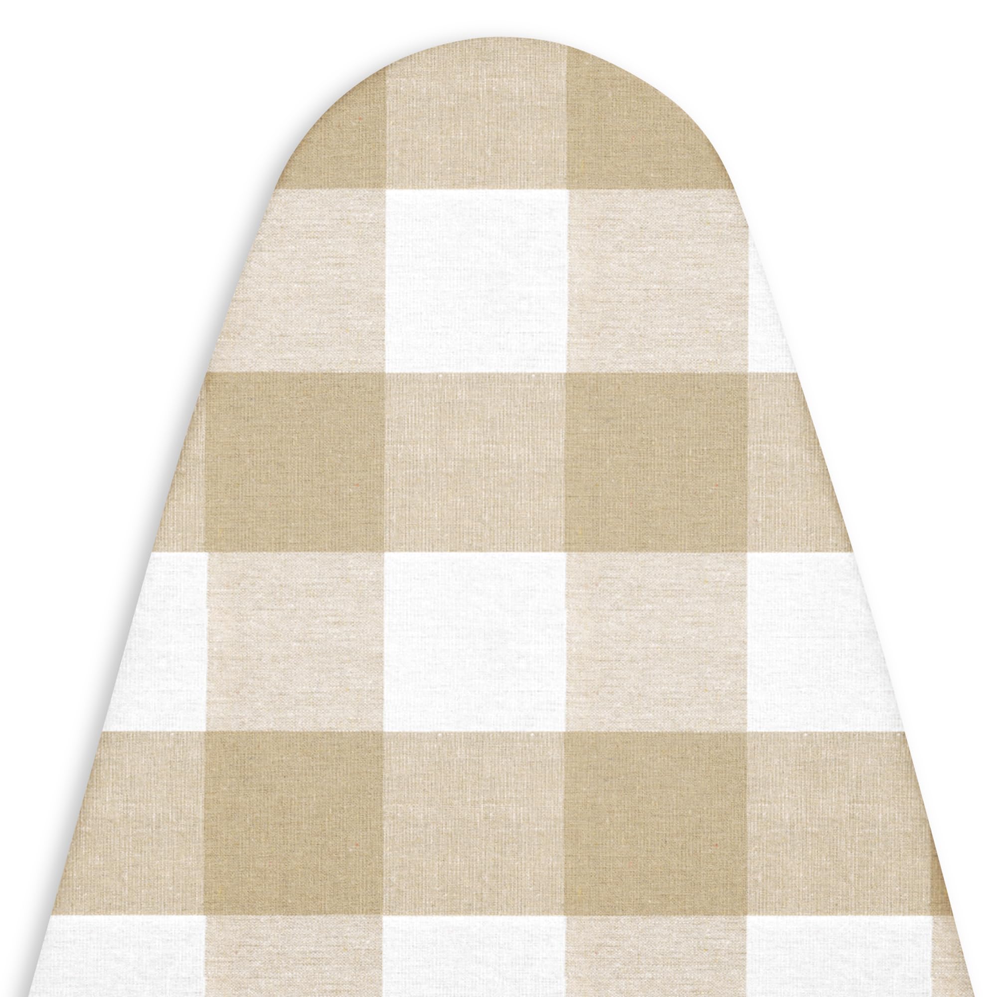 Photo 1 of Encasa XO Ironing Board Cover and Pad 42"x14" - 4mm Felt Medium Iron Board Cover with Padding, Stain-Safe Dye, Non Slip, Elastic Bungee Cord Tightening, Heat Resistant Buffalo Beige