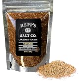 HEPP'S Salt Co. Ginger Sugar for Baking &amp; Tea, 2 oz | Warm ginger spice, Perfect for tea &amp; holiday baking, Great on fruit &amp; sweet potatoes, Small batch