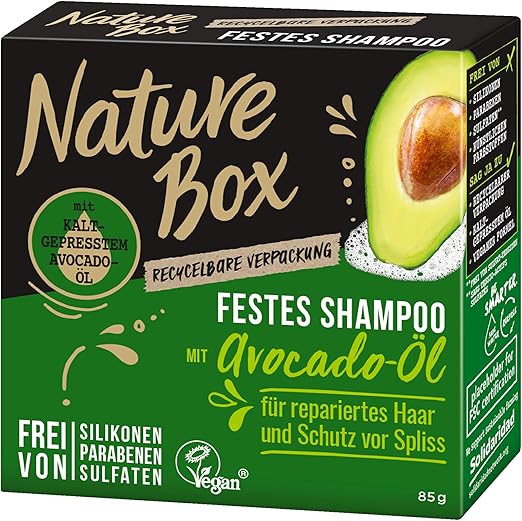 nature box fest shampoo avocado ol 1er pack 1 x 85 g
