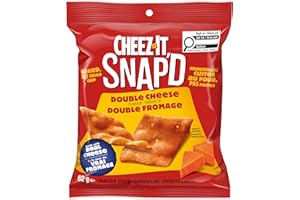 Cheez-It Crackers, Snap'd Double Cheese 62g (6 count)