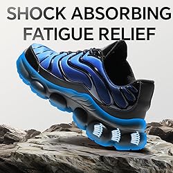 DRRHINO Steel Toe Shoes for Men Women Lightweight
