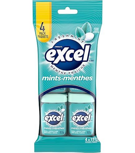 Amazon.com : Excel Sugar-Free Mints, 34gm Tins, 8 Count, 3pk