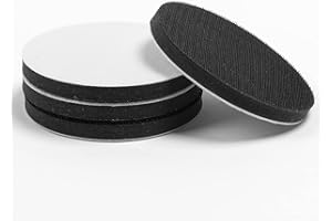 5-Inch Hook and Loop Soft Sponge Cushion Interface Buffer Pad, Pack of 4