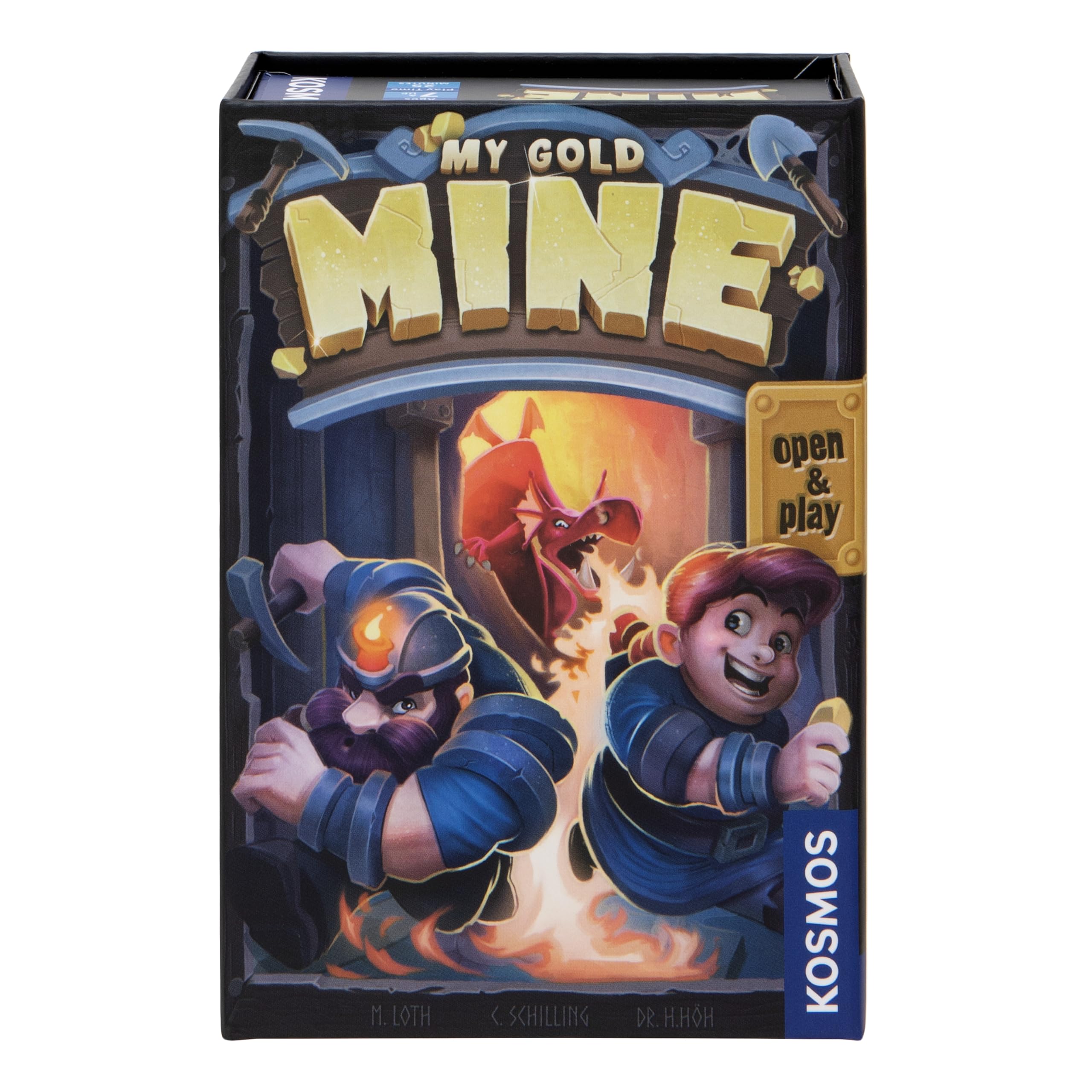 Thames & Kosmos My Gold Mine: Open & Play, Luck-Based Card Game, Family Games for Game Night, Board Games for Adults and Kids, For 2 to 6 Players, Age 7+ — image 1