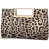 DETARA Clutch Purse for Women Fashion PU Leather Evening Bag Elegant Purse for Wedding Party Formal Daily Cocktail