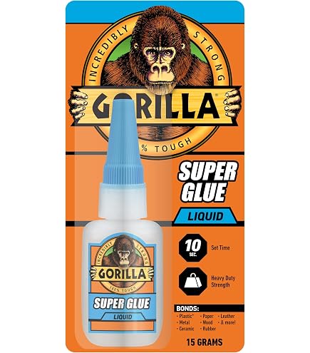 Amazon.com: Gorilla 112381 Super Glue 15 Grams