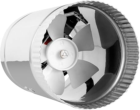 4 Inline Fan 100 Cfm Metal Duct Booster Fan Etl Listed Pre