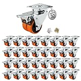 ASHGOOB Caster Wheels, 2inch Casters Set of 32