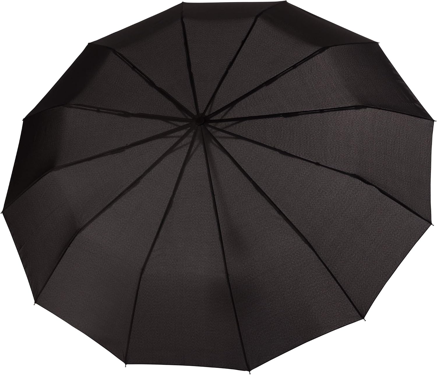 Doppler Pocket Umbrella Fiber Magic Major - Wind Tunnel Tested - Automatic Open and Close - Black, Black, Mediana - Image 5