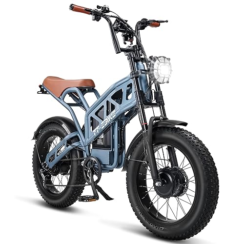 TT-EBIKE 2000W Electric Bike Adults Dual Motor with 48v