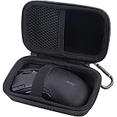 JINMEI Hard EVA Carrying Case Compatible with Razer Viper Pro Sequence, V2 Pro Wireless & V3 SuperSpeed Esports Gaming Mouse storage box (Black)