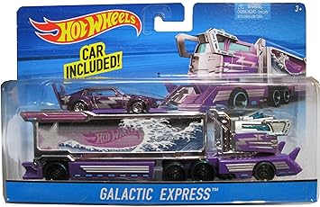 Hot Wheels Purple Galactic Express Hauler