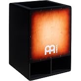 Meinl Percussion Bass Cajon &mdash; Subwoofer Snare Sit-On Box Drum | NOT MADE IN CHINA, Jumbo Size, Front Sound Ports, Baltic Birch Frontplate, Silicone Feet &mdash; For All Settings