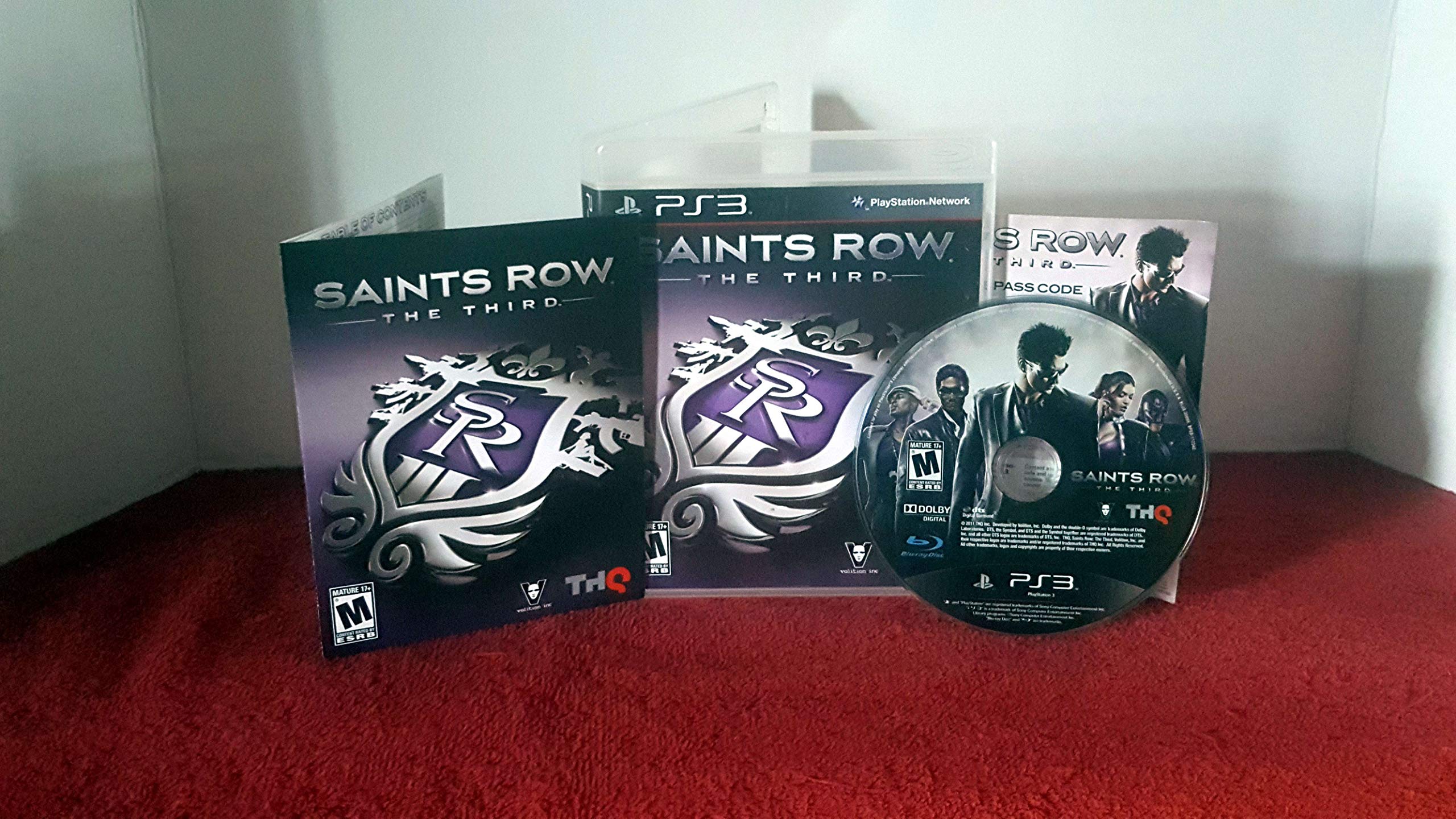 (PlayStation 3, Standard Edition) - Square Enix Saints Row The Third G H Ps3