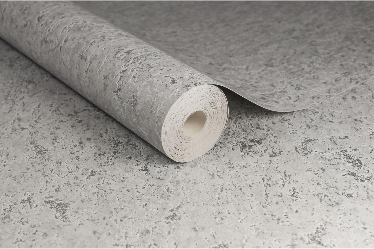 Superfresco Silver Milan Illusion Cork Textured Metallic Plain, 52 x 1000 cm - Image 4