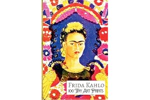 FRIDA KAHLO: 100 TINY ART PRINTS; Miniature Prints of Masterpiece Paintings; 4x6"; eBOOK; Print Replica Format: Miniature Art
