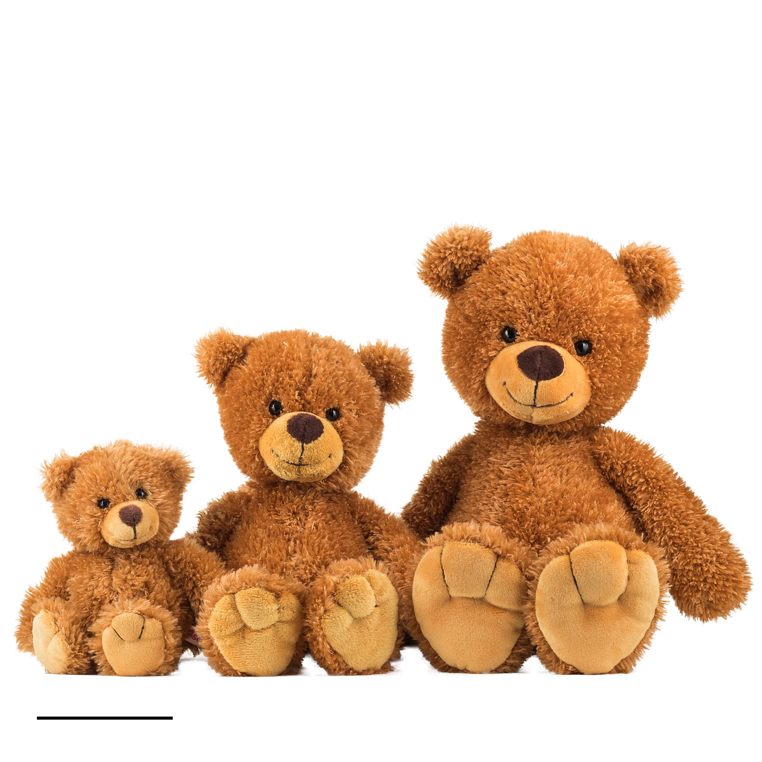 Plüsch Teddy „Tom“ – Schaffer 5400 - Kuscheltier Teddybär - weich & flauschig - Stofftier für Babys & Kinder ab 0 Jahren – waschbar - Größe S - 19 cm - braun 2