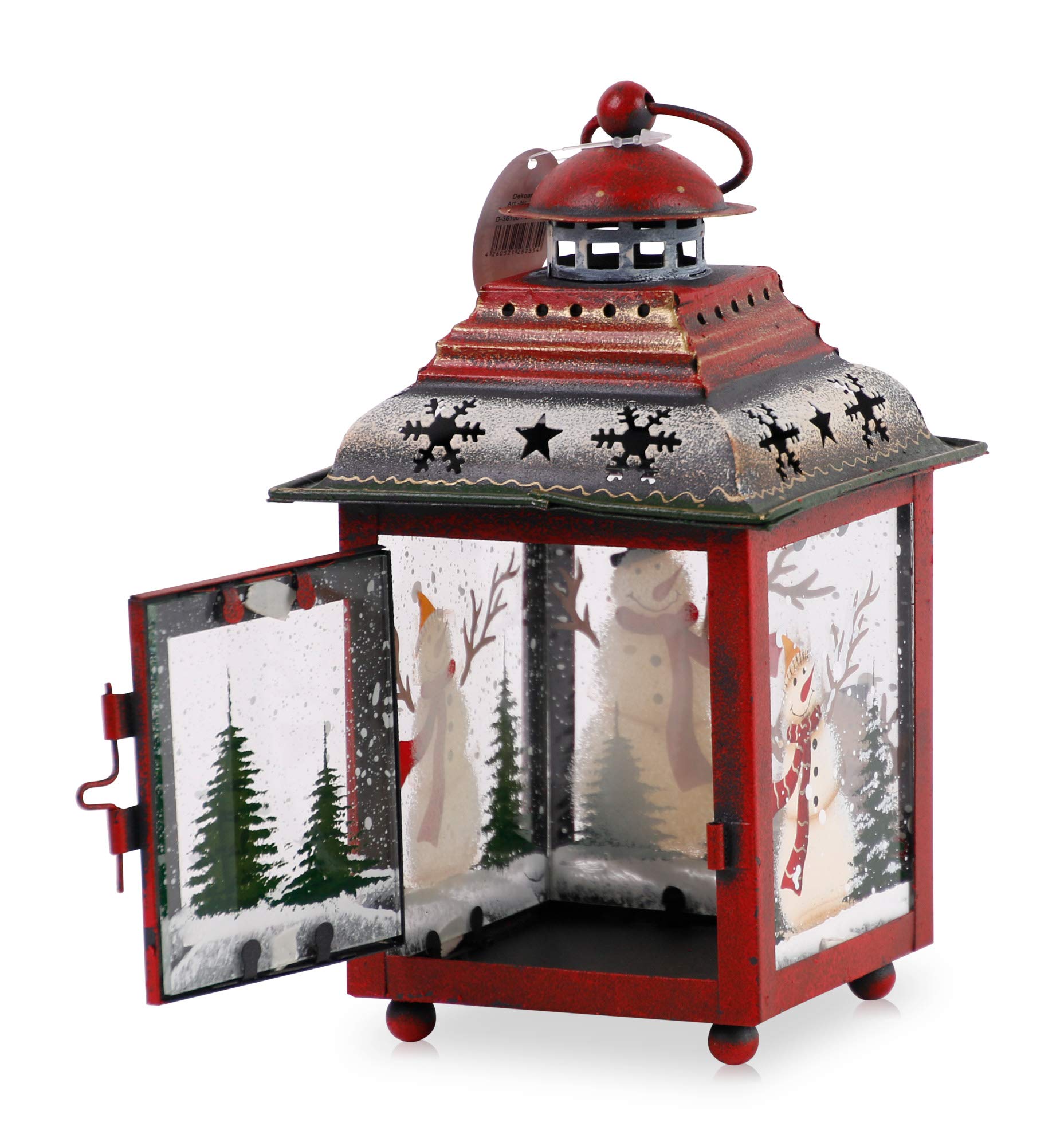 Christmas Paradise Weihnachtslaterne 20 cm Weihnachtsdekoration Weihnachtsstern