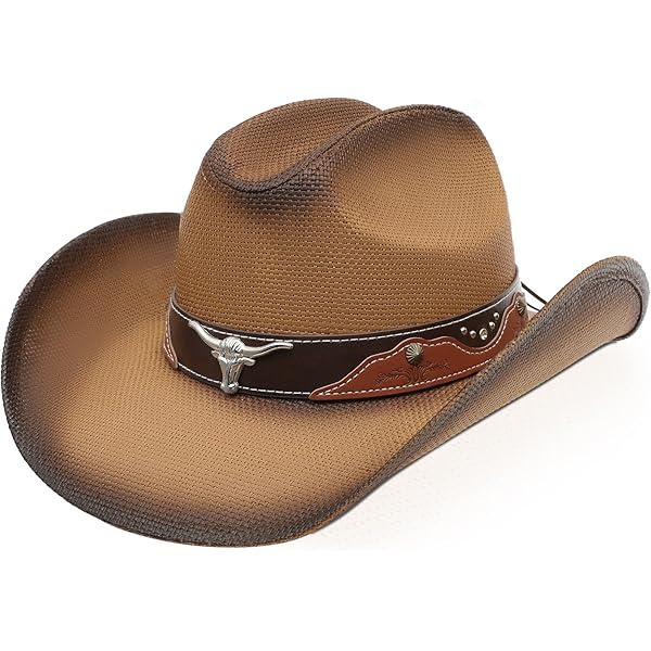 WQWOVRVO Cowboy Hat,Cowgirl Hat,Western Cowboy Hats for  display picture 3