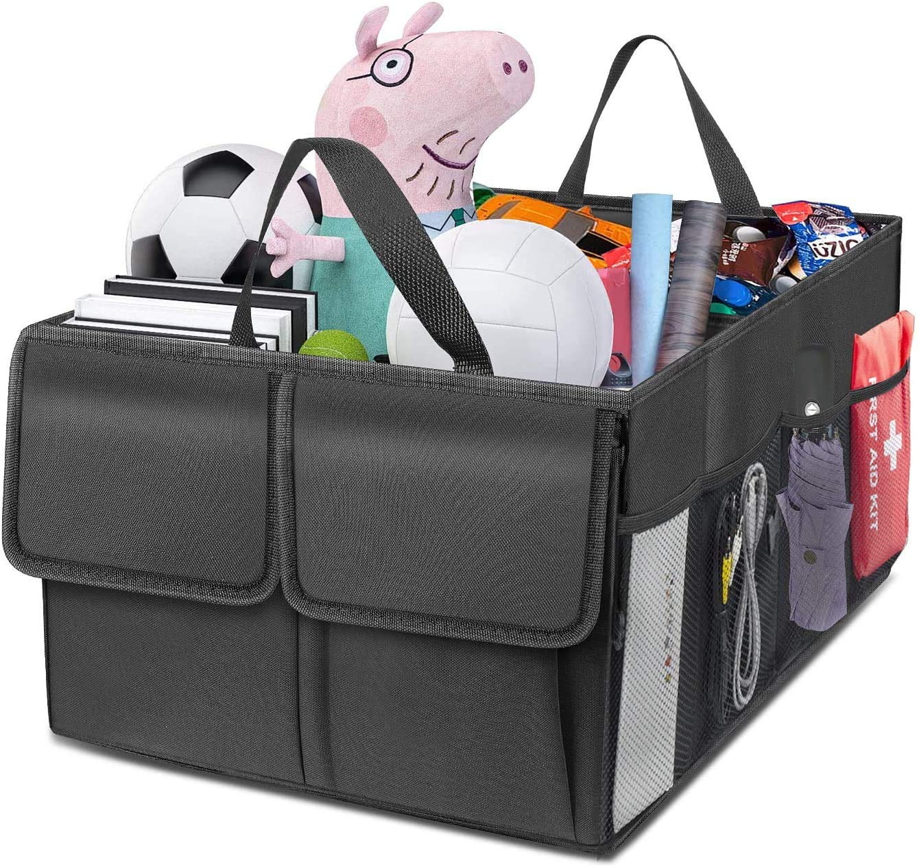 MGDAM Car Boot Organiser Bags Trunk Organiser Vehicle Storage Box Foldable Car Storage Bags Travel Storage Bag for Tidy Auto Organization & car boot storage box