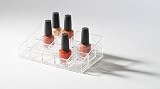 Compactor Nail Varnish Organiser 15 Compartments Transparent Polystyrene view 4