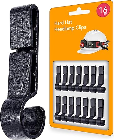 hard hat lights and clips